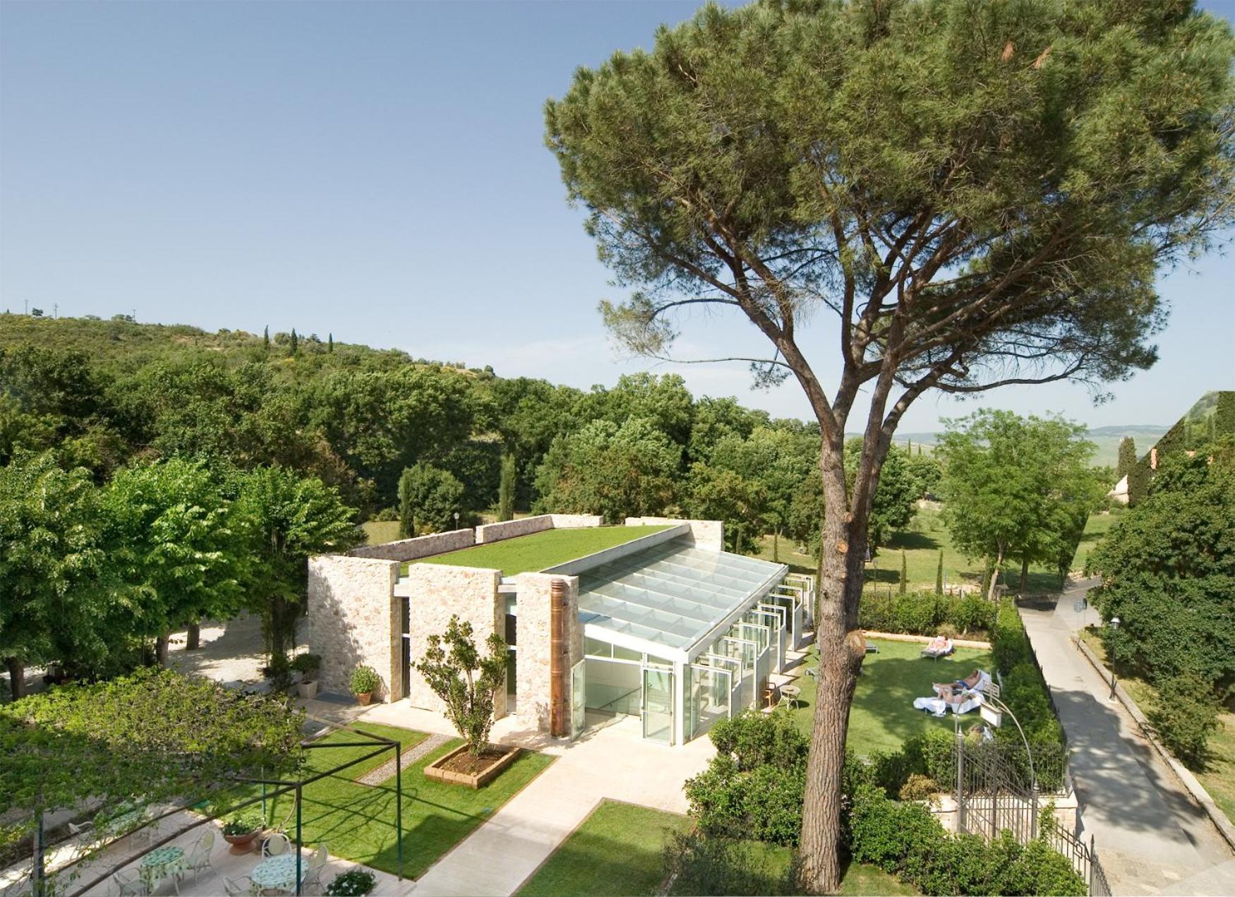 Albergo Le Terme Bagno Vignoni Exterior foto