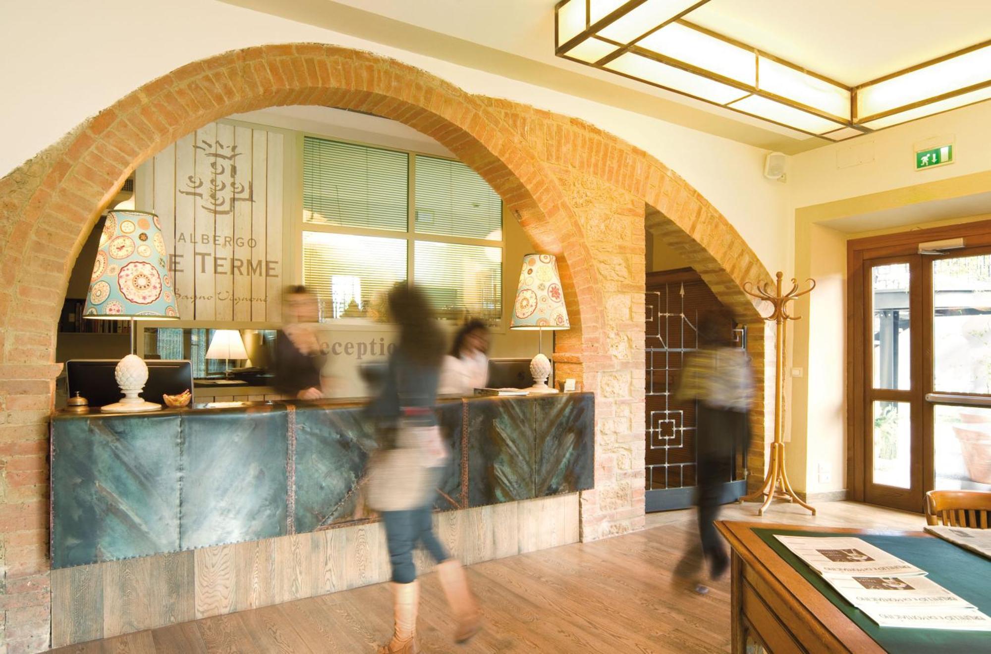 Albergo Le Terme Bagno Vignoni Exterior foto
