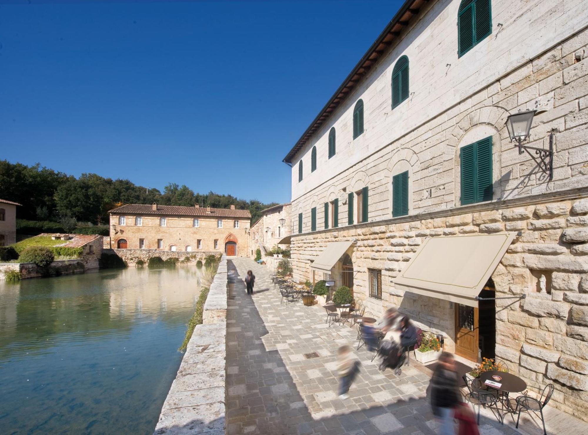 Albergo Le Terme Bagno Vignoni Exterior foto