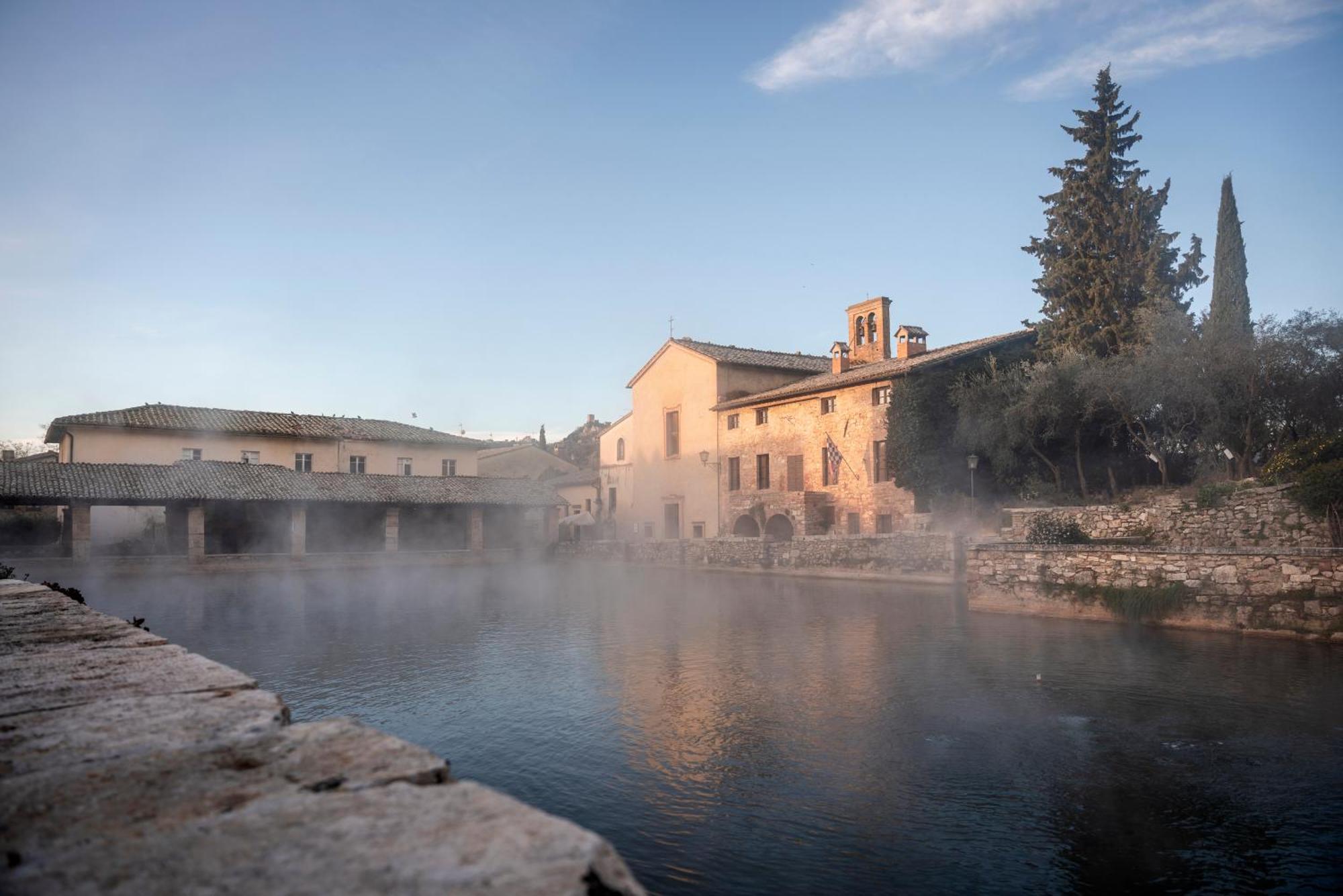 Albergo Le Terme Bagno Vignoni Exterior foto