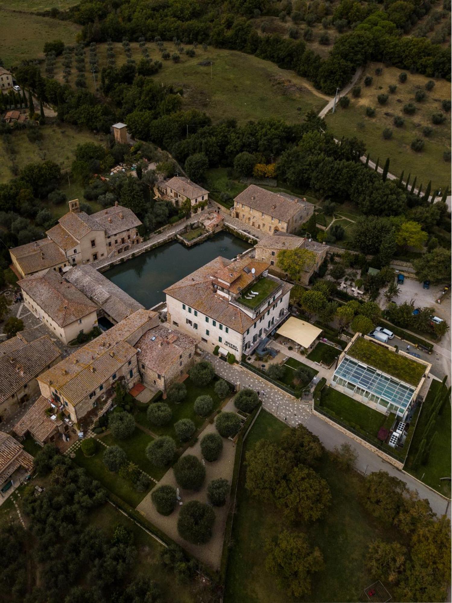 Albergo Le Terme Bagno Vignoni Exterior foto
