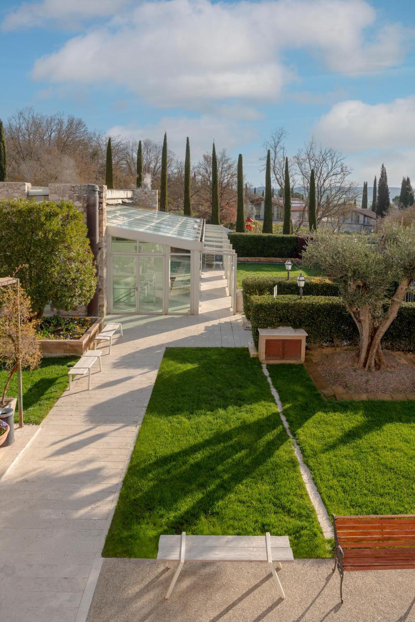 Albergo Le Terme Bagno Vignoni Exterior foto