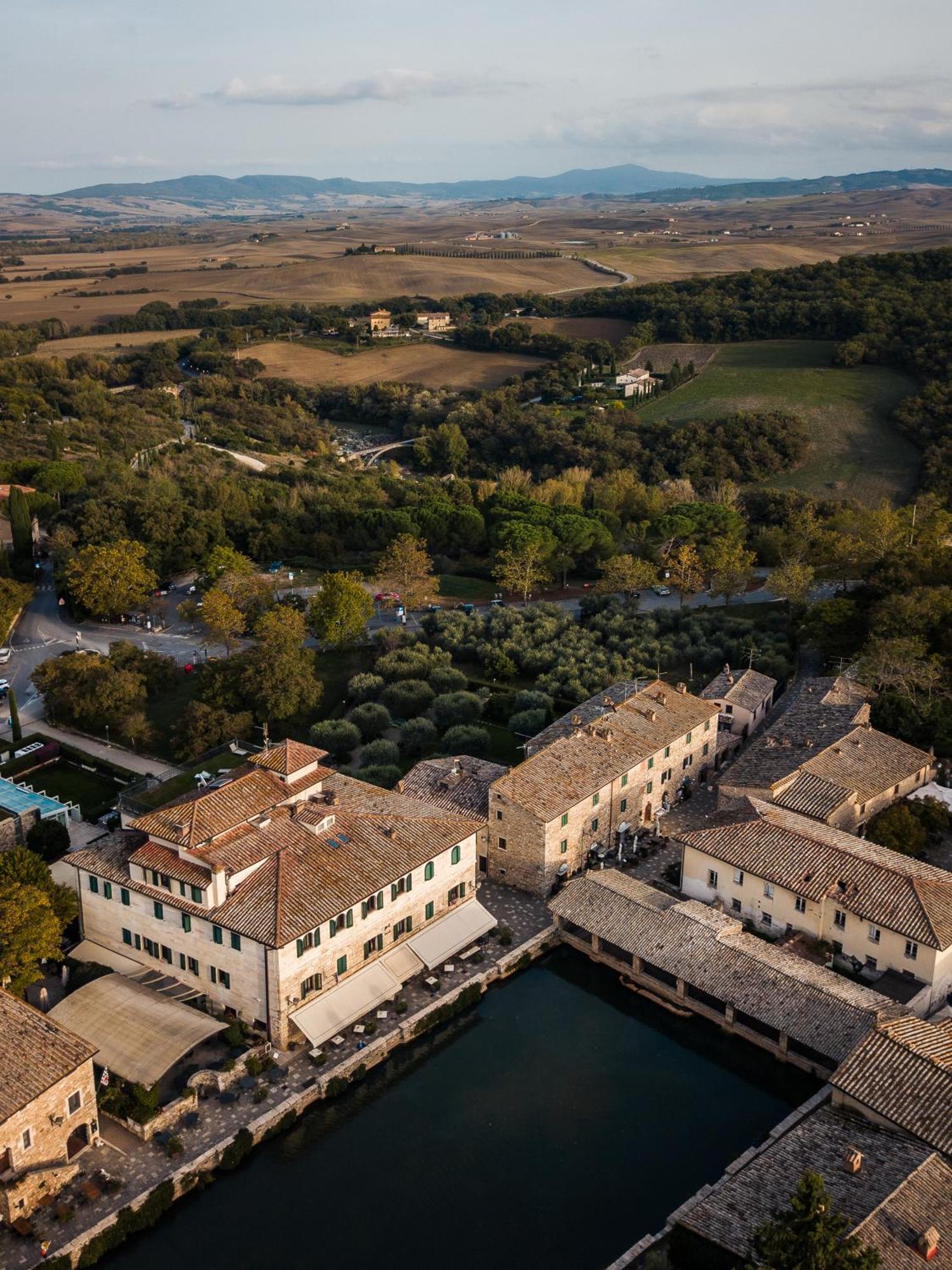 Albergo Le Terme Bagno Vignoni Exterior foto